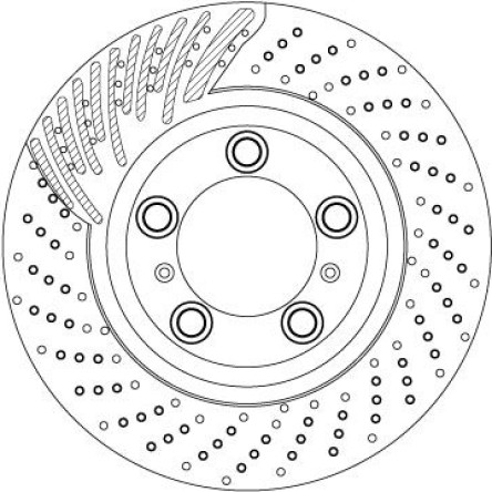13 481 058 Bremsscheibe VA li DF6821S 13 481 058 Bremsscheibe VA li DF6821S