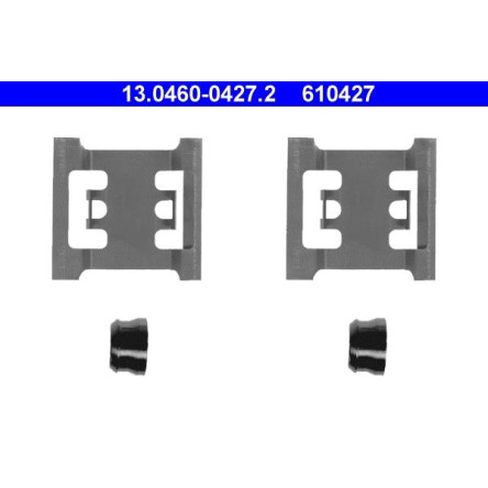 ATE Zubehör, Bremsbeläge 13.0460-0427.2 ATE Zubehör, Bremsbeläge 13.0460-0427.2