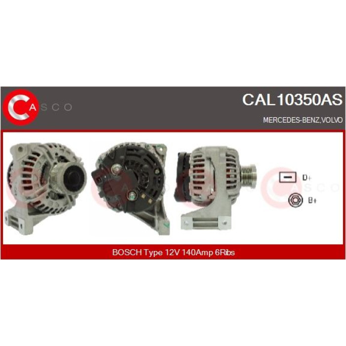 CASCO Generator CAL10350AS CASCO Generator CAL10350AS