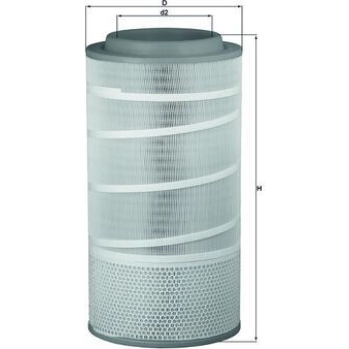 MAHLE Luftfilter LX 3030 MAHLE Luftfilter LX 3030
