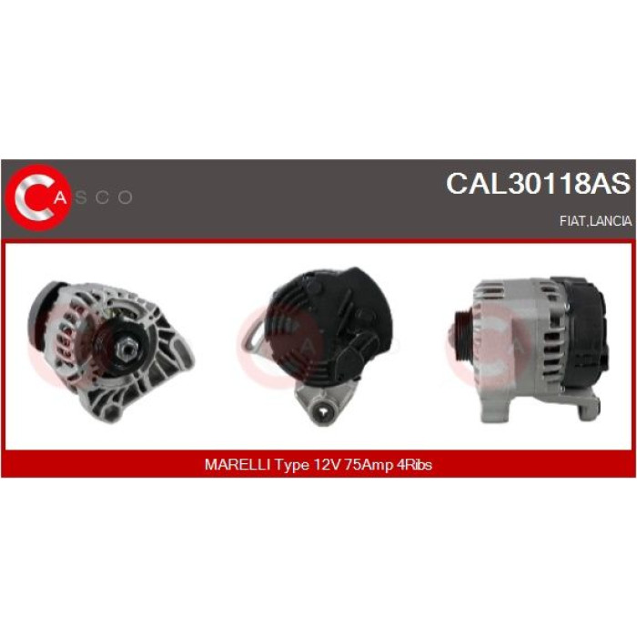 CASCO Generator CAL30118AS CASCO Generator CAL30118AS