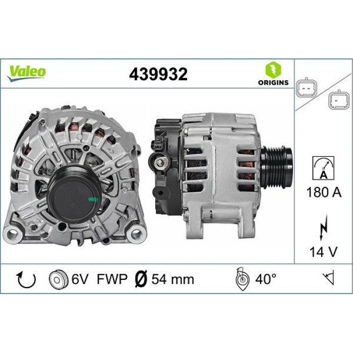 Valeo Lichtmaschine 439932