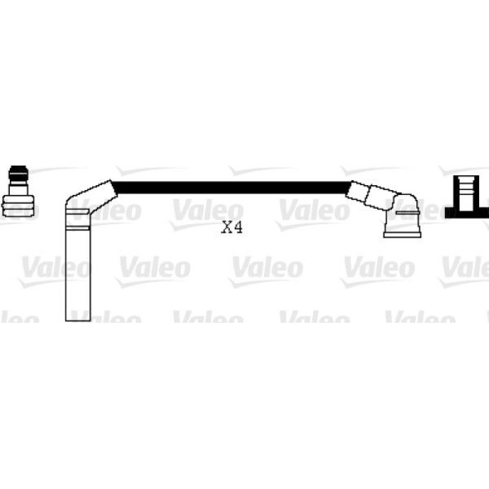 Valeo Zündkabel 346006 Valeo Zündkabel 346006