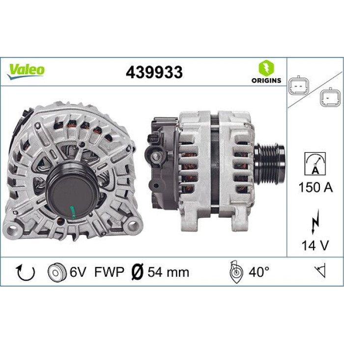Valeo Lichtmaschine 439933 Valeo Lichtmaschine 439933