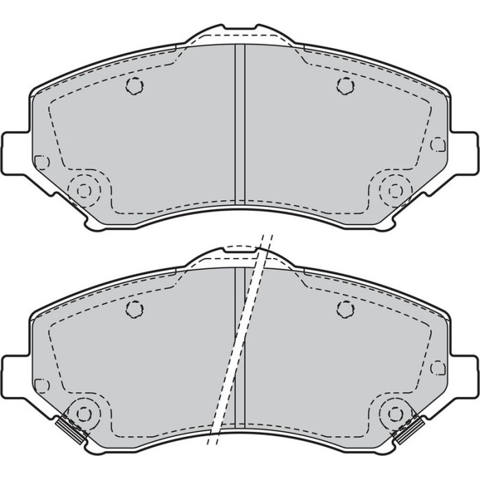 Valeo Bremsbelagsatz 598924 Valeo Bremsbelagsatz 598924