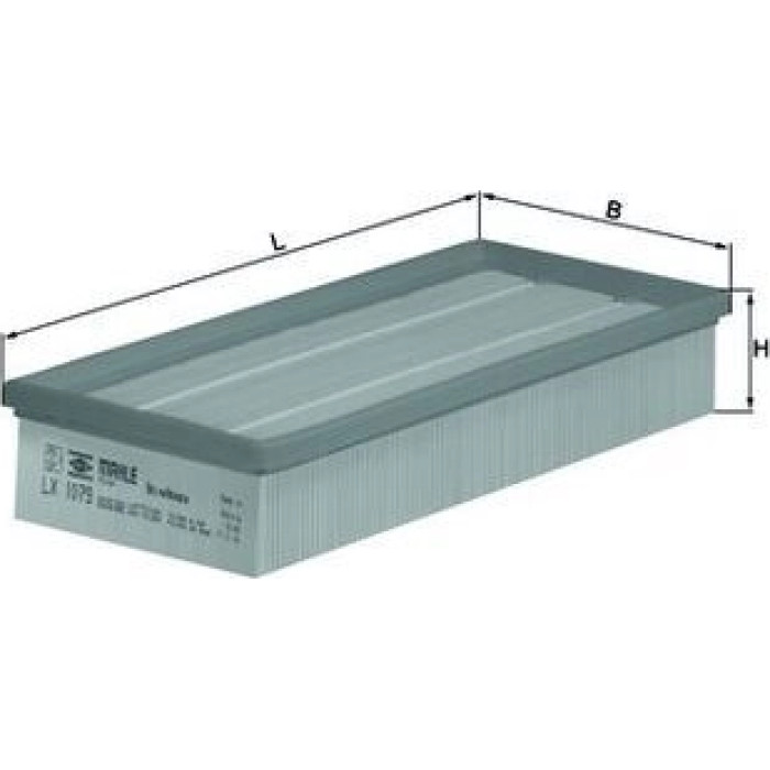 MAHLE Luftfilter LX 1079