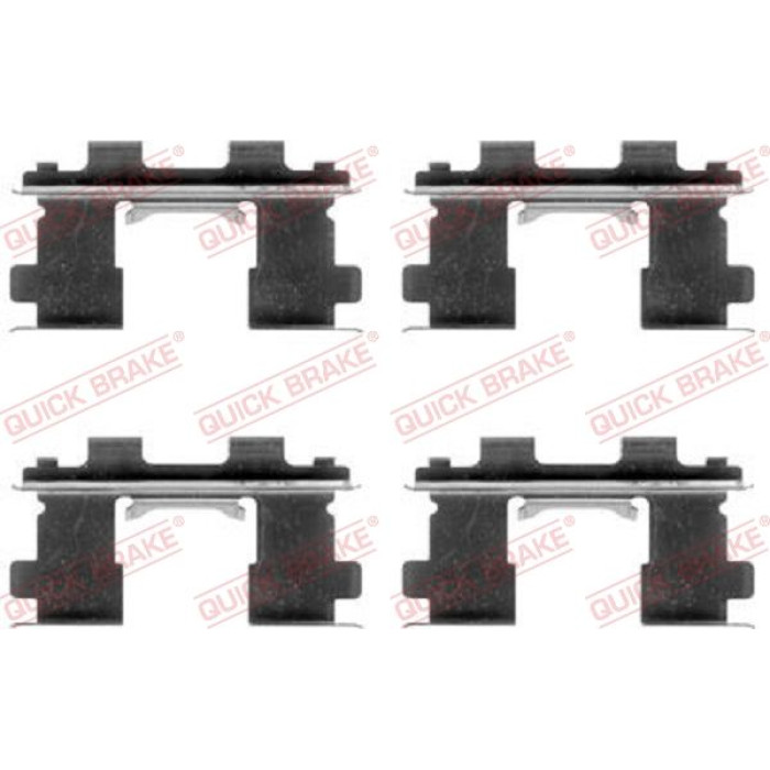 Quick Brake Montagesatz für Bremsbeläge 109-1253 Quick Brake Montagesatz für Bremsbeläge 109-1253
