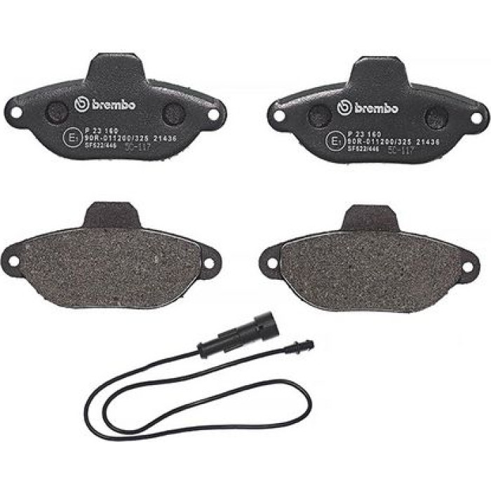 P 23 160 Brembo Prime Bremsbelagsatz Vorderachse – P 23 160 – 115 x 55 x 17 mm – Bremssystem Bendix – OE Nummer 5892736 P 23 160 Brembo Prime Bremsbelagsatz Vorderachse – P 23 160 – 115 x 55 x 17 mm – Bremssystem Bendix – OE Nummer 5892736