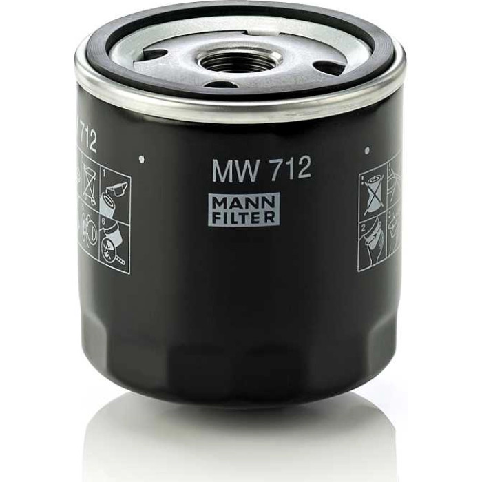 MANN-FILTER Ölfilter Motorrad MW 712 MANN-FILTER Ölfilter Motorrad MW 712