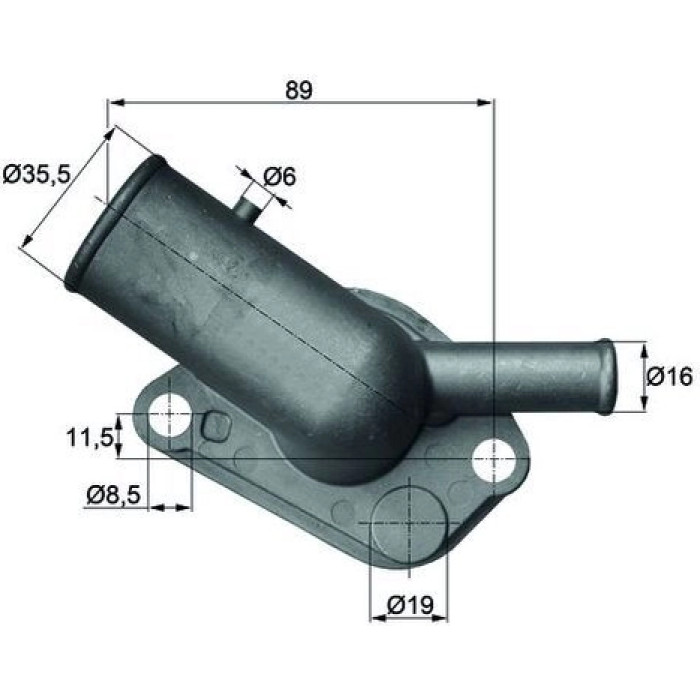 TI 64 87D MAHLE Kühlmittelthermostat TI 64 87D, 87 °C – u. a. für Fiat Tipo (160_), Uno (146_, 158_), Tempra S.w. (159_) – OE Nummer 0000007581200 - l TI 64 87D MAHLE Kühlmittelthermostat TI 64 87D, 87 °C – u. a. für Fiat Tipo (160_), Uno (146_, 158_), Tempra S.w. (159_) – OE Nummer 0000007581200 - l