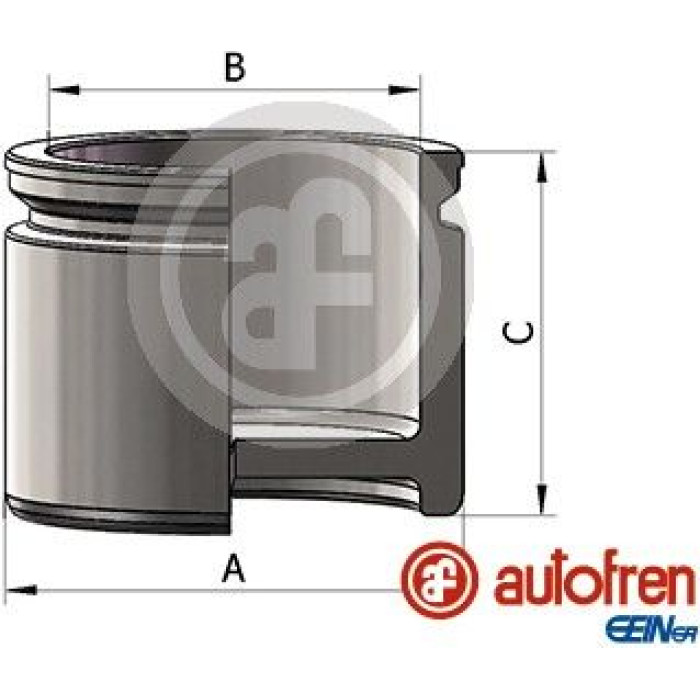 Autofren Kolben, Bremssattel D025761 Autofren Kolben, Bremssattel D025761