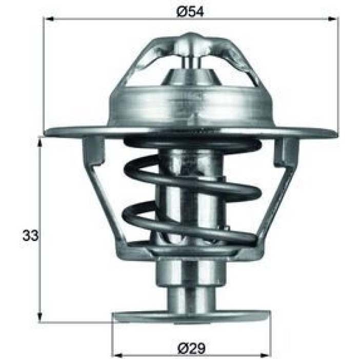 Thermostateinsatz mit Dichtung TX 86 76D Thermostateinsatz mit Dichtung TX 86 76D