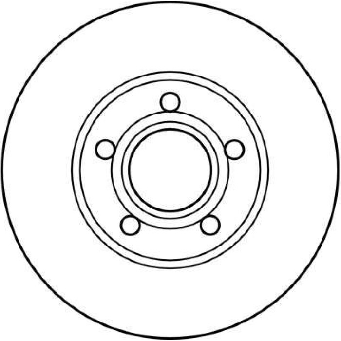 TRW Bremsscheibe DF2626 TRW Bremsscheibe DF2626