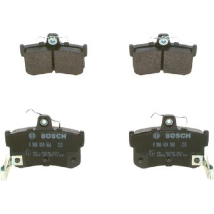 Bosch Bremsbelagsatz 0 986 424 568 Bosch Bremsbelagsatz 0 986 424 568