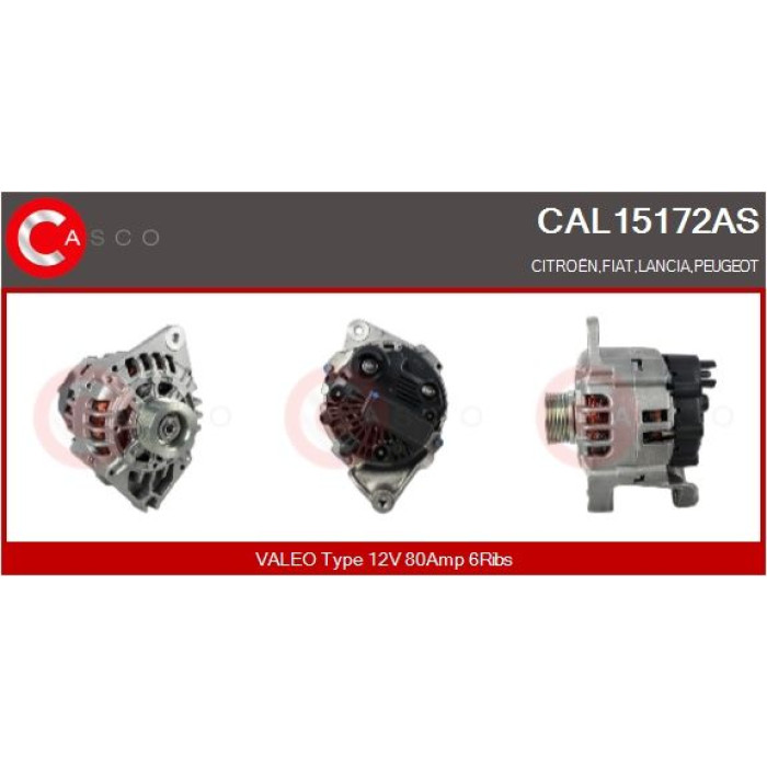 CASCO Generator CAL15172AS CASCO Generator CAL15172AS