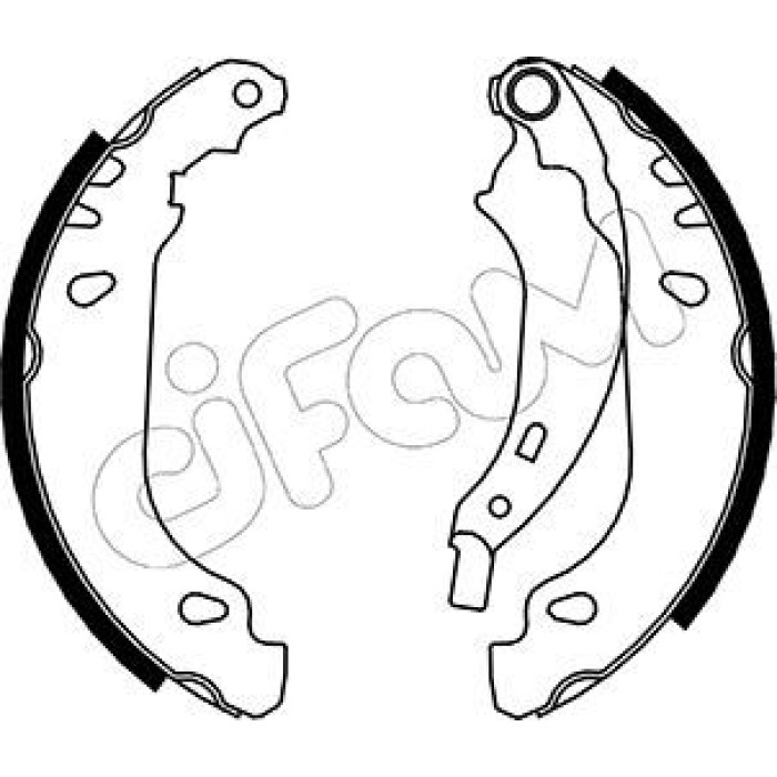 153-356 CIFAM Bremsbackensatz 153-356 153-356 CIFAM Bremsbackensatz 153-356