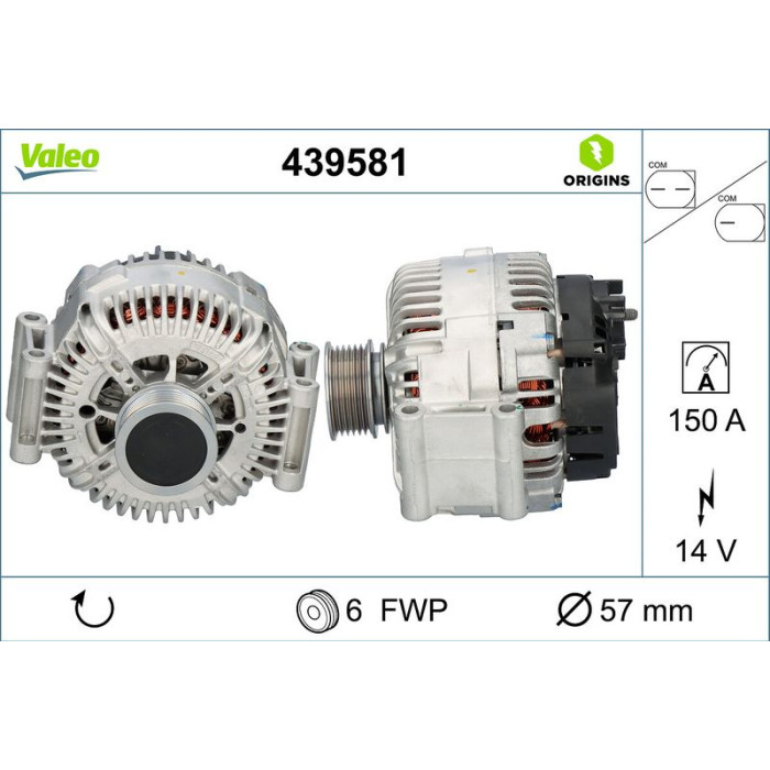 Valeo Lichtmaschine 439581