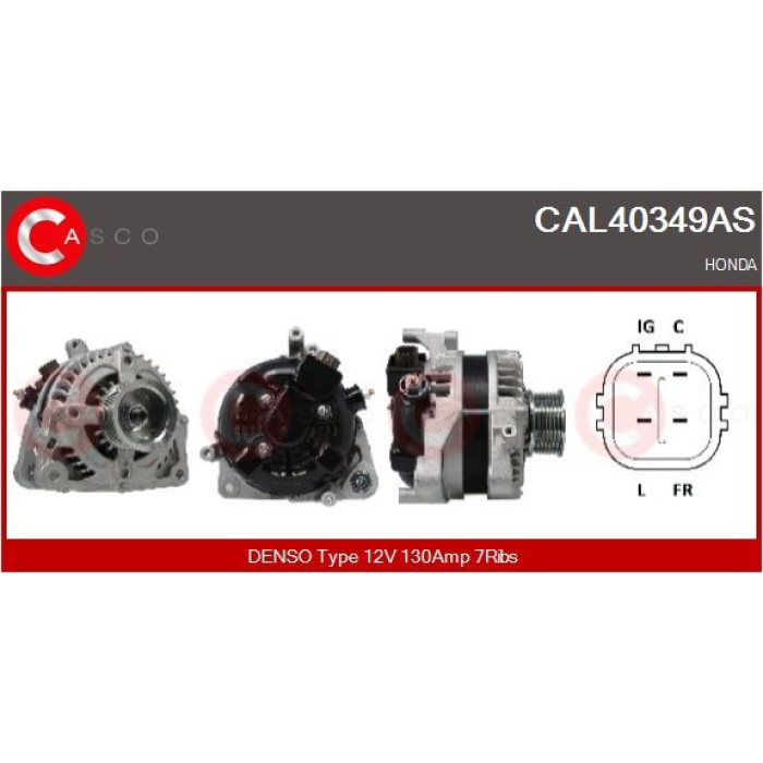 CASCO Generator CAL40349AS CASCO Generator CAL40349AS