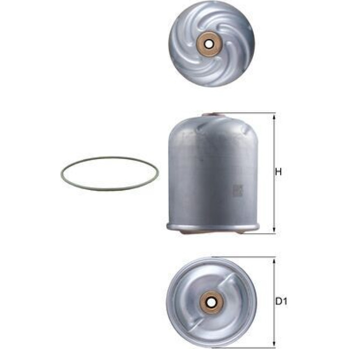 Mahle Original Ölfilter OZ 3D Mahle Original Ölfilter OZ 3D