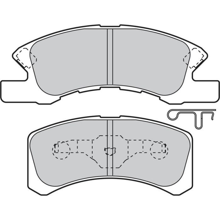 Valeo Bremsbelagsatz 598873