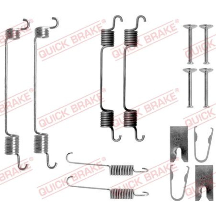 Quick Brake Montagesatz für Bremsbacken 105-0797 Quick Brake Montagesatz für Bremsbacken 105-0797