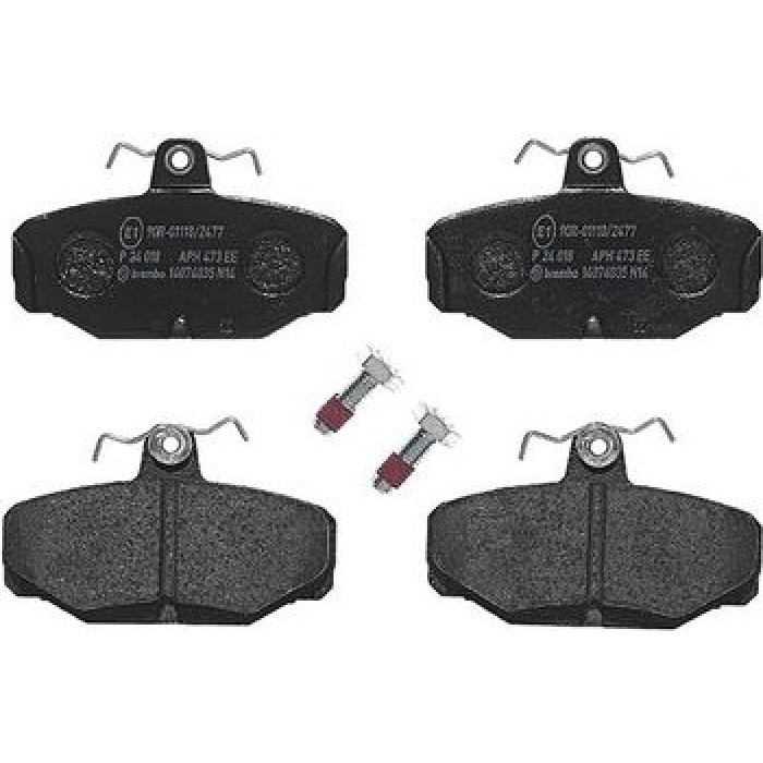 BREMBO Bremsklötze HA P 24 018 BREMBO Bremsklötze HA P 24 018