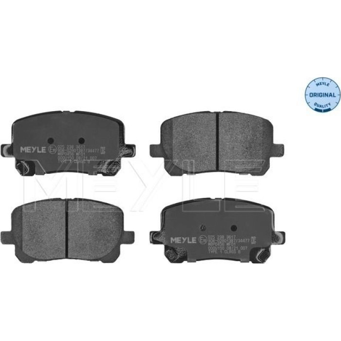 MEYLE Bremsbelagsatz Toyota Avensis 252383617 MEYLE Bremsbelagsatz Toyota Avensis 252383617