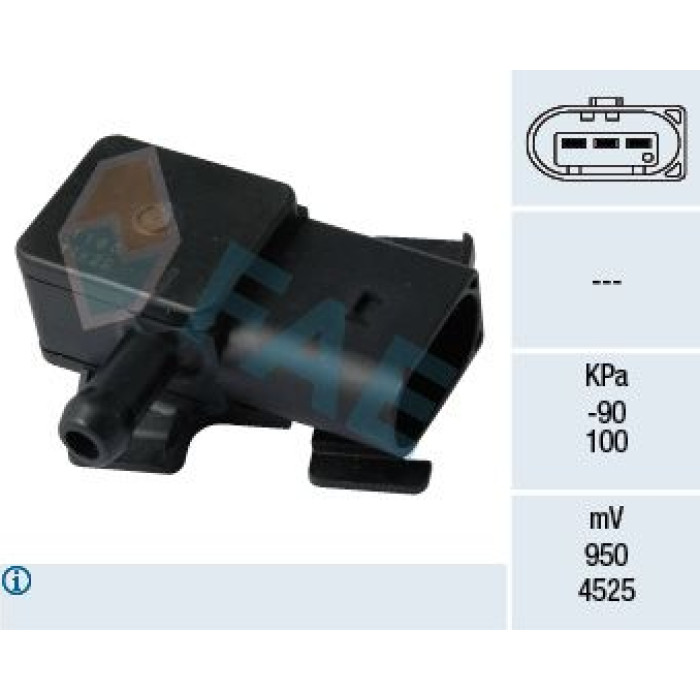 FAE Sensor, Abgasdruck 16102 FAE Sensor, Abgasdruck 16102