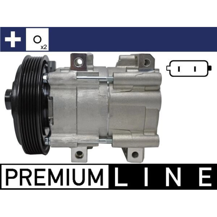ACP 843 000P MAHLE Klimakompressor 843 000P, 12 V, FS10-170, R134a – u. a. für Ford Mondeo I (GBP), I Turnier (BNP), I Stufenheck – OE Nummer 1 447 717 - l ACP 843 000P MAHLE Klimakompressor 843 000P, 12 V, FS10-170, R134a – u. a. für Ford Mondeo I (GBP), I Turnier (BNP), I Stufenheck – OE Nummer 1 447 717 - l