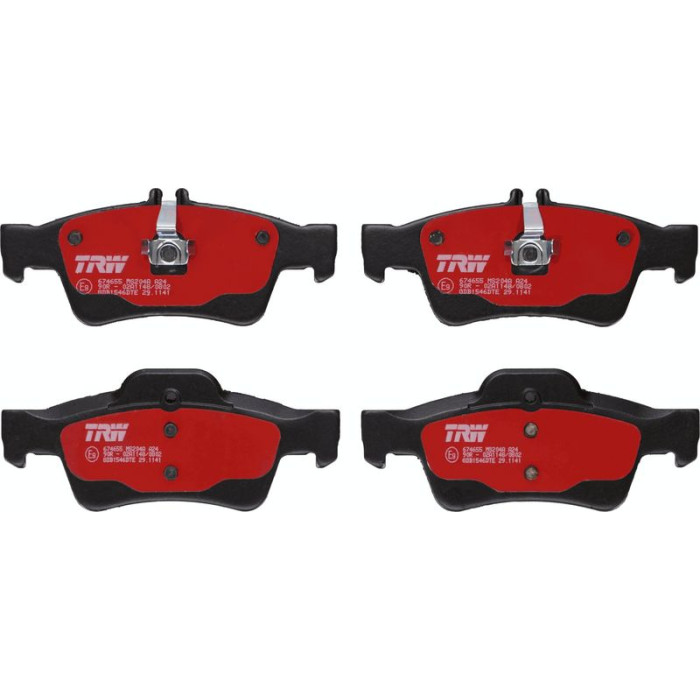 TRW Bremsbeläge Hinterachse DTEC GDB1546DTE TRW Bremsbeläge Hinterachse DTEC GDB1546DTE