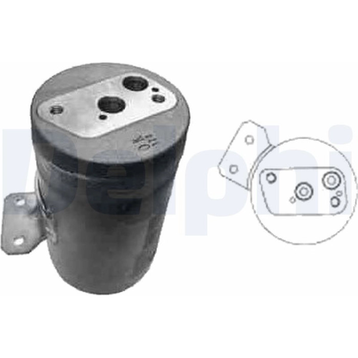 Delphi Klimatrockner TSP0175057 Delphi Klimatrockner TSP0175057