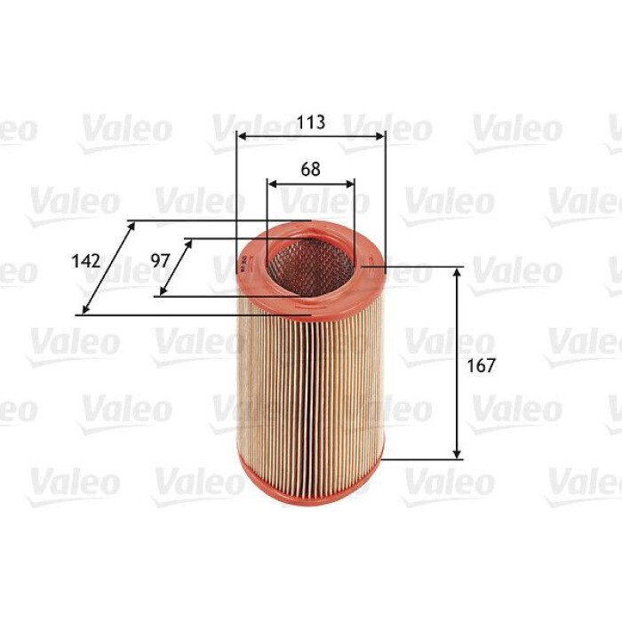 Valeo Luftfilter 585623 Valeo Luftfilter 585623