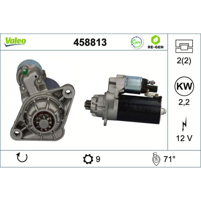 Valeo Anlasser 458813 Valeo Anlasser 458813