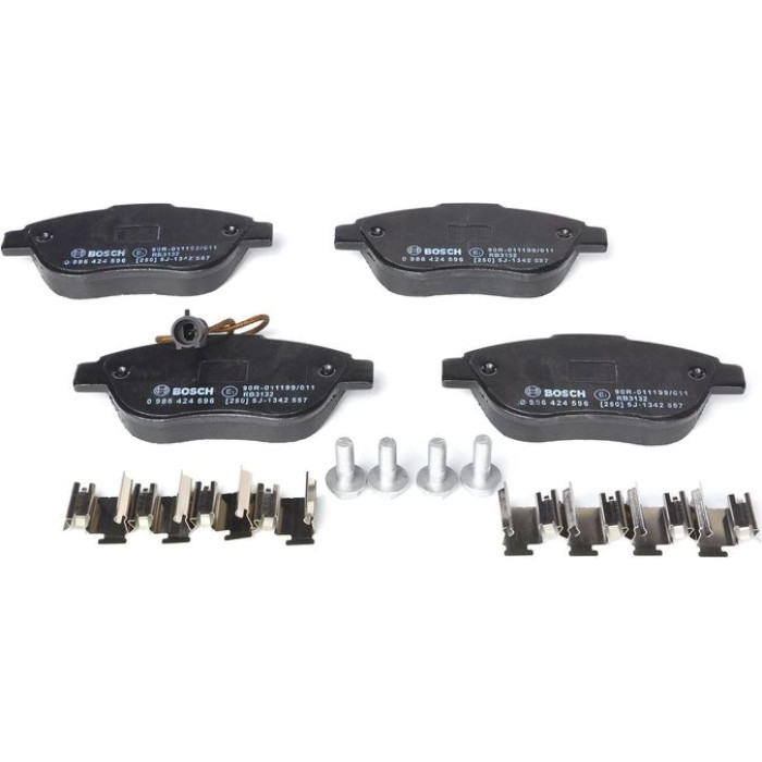 0 986 424 596 Bosch Bremsbelagsatz 0 986 424 596 0 986 424 596 Bosch Bremsbelagsatz 0 986 424 596