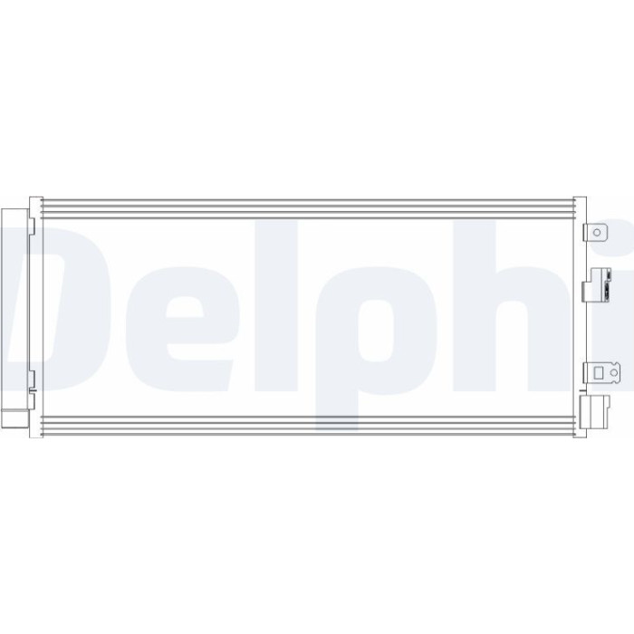 Delphi Klimakondensator CF20381 Delphi Klimakondensator CF20381