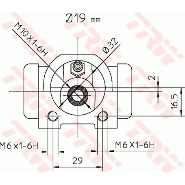 TRW Radbremszylinder BWD302 TRW Radbremszylinder BWD302