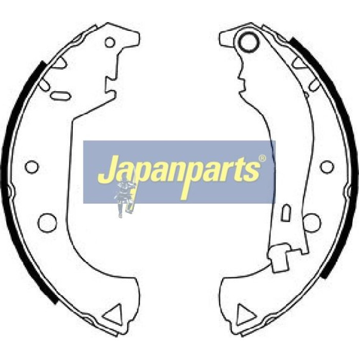 Japanparts Bremsbacken GF-0206AF
