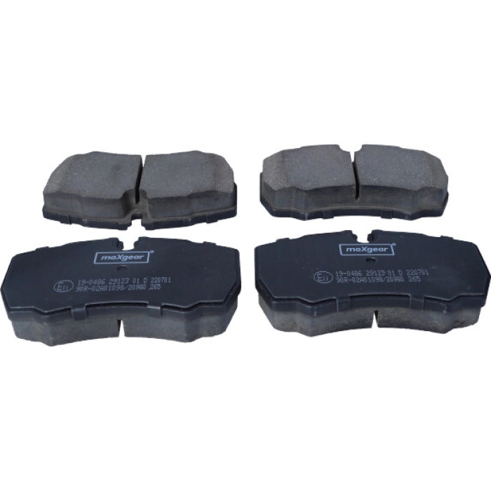 MAXGEAR Bremsbelagsatz 19-0486 Iveco Daily 99-/06-/11-/14 MAXGEAR Bremsbelagsatz 19-0486 Iveco Daily 99-/06-/11-/14