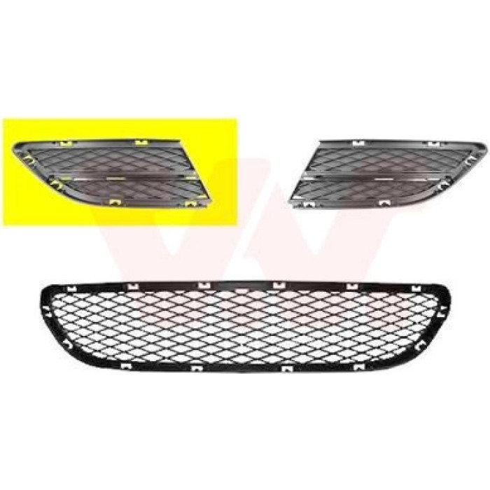 Van Wezel Stoßfänger-Lüftungsgitter 0667592 Van Wezel Stoßfänger-Lüftungsgitter 0667592