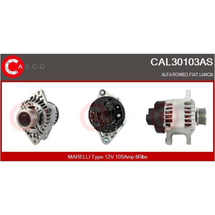 CASCO Generator CAL30103AS CASCO Generator CAL30103AS