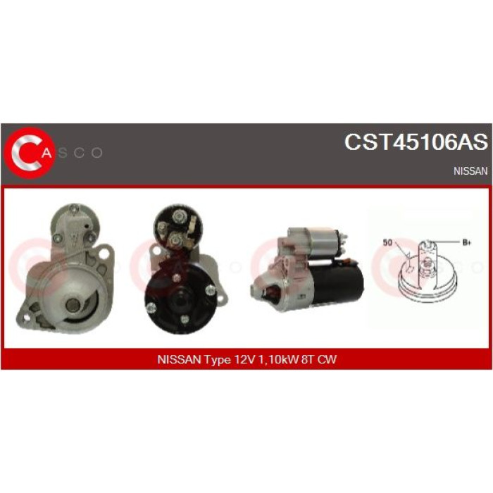 CASCO Anlasser CST45106AS
