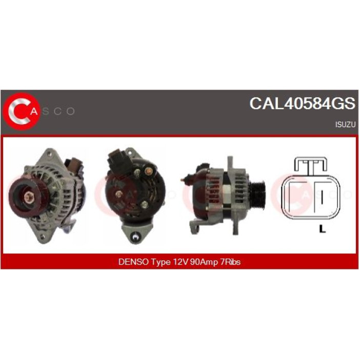 CASCO Generator CAL40584GS CASCO Generator CAL40584GS