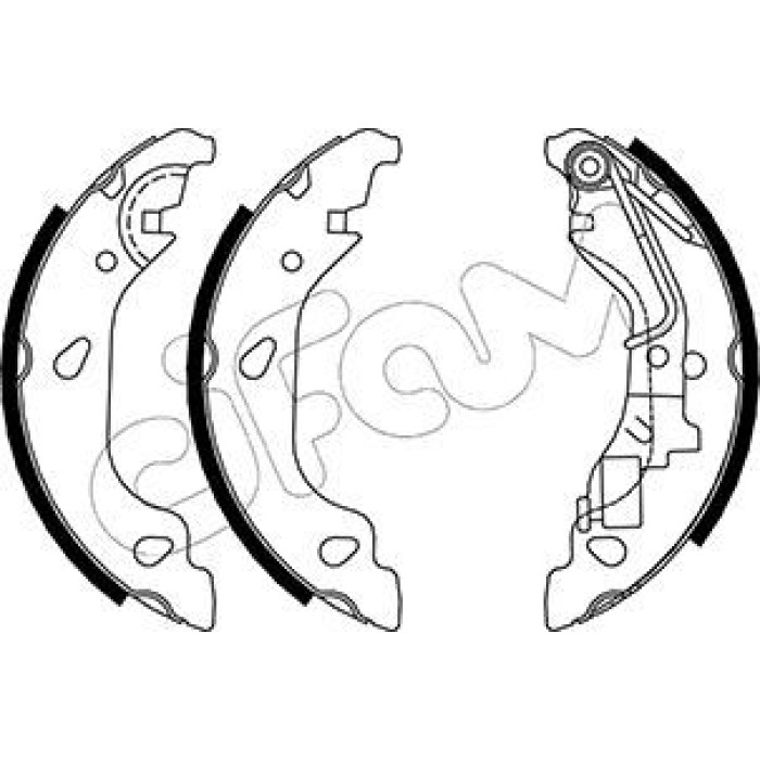 CIFAM Bremsbackensatz 153-080Y CIFAM Bremsbackensatz 153-080Y