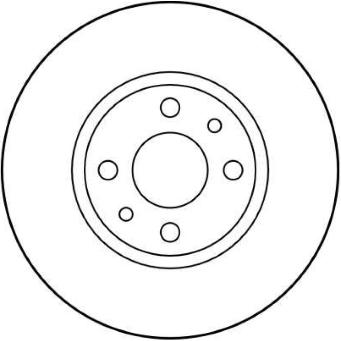 TRW Bremsscheibe Fiat Stilo 01-/Multipla/Bravo 07-/Lybra DF1790
