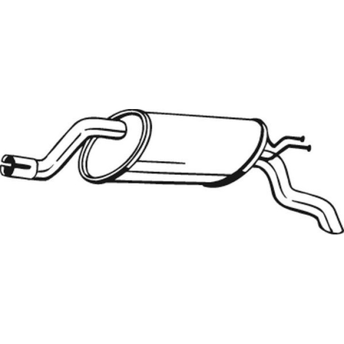 Bosal Schalldämpfer 148-195 Bosal Schalldämpfer 148-195