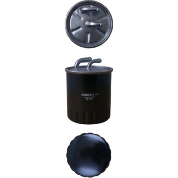 KL 313 MAHLE Kraftstofffilter KL 313, Leitungsfilter, Höhe 119,5 mm – u. a. für Mercedes-Benz E-Klasse (W211), T-Modell (S211), Sprinter 3,5-T Pritsche/Fahrgestell (B906) – OE Nummer 4544700090 - l KL 313 MAHLE Kraftstofffilter KL 313, Leitungsfilter, Höhe 119,5 mm – u. a. für Mercedes-Benz E-Klasse (W211), T-Modell (S211), Sprinter 3,5-T Pritsche/Fahrgestell (B906) – OE Nummer 4544700090 - l