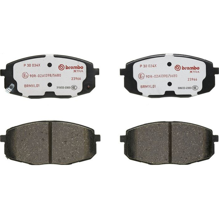 BREMBO Bremsklötze Xtra VA P 30 034X BREMBO Bremsklötze Xtra VA P 30 034X