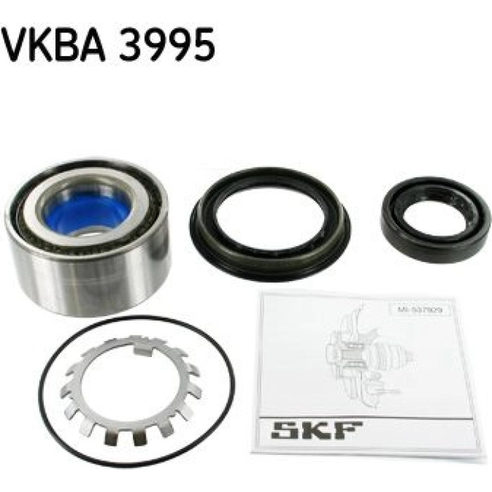 VKBA 3995 SKF Radlagersatz 3995 - Hinterachse VKBA 3995 SKF Radlagersatz 3995 - Hinterachse