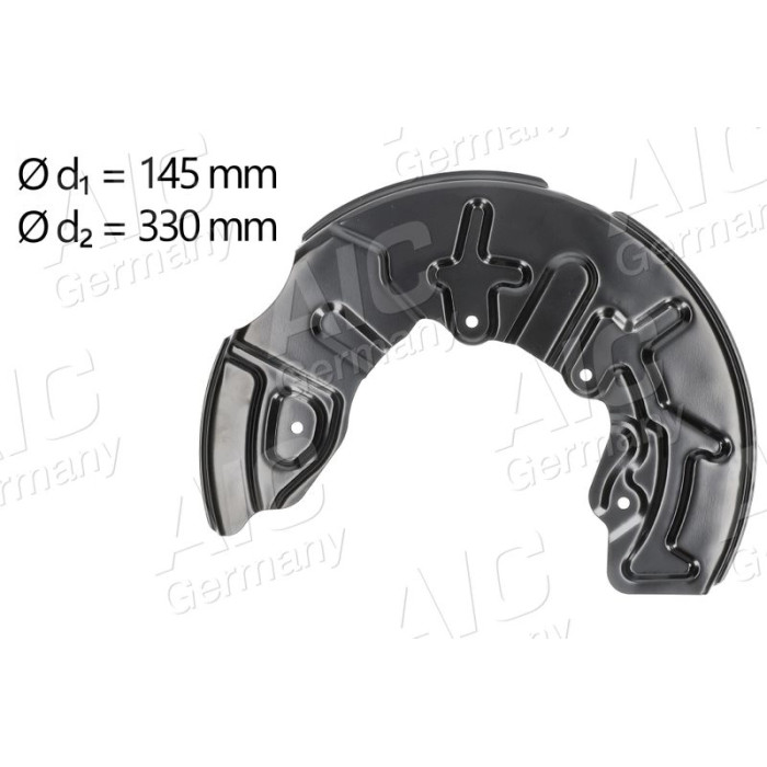 BREMSANKERBLECH V L VERZINKT D:312MM 56583 BREMSANKERBLECH V L VERZINKT D:312MM 56583