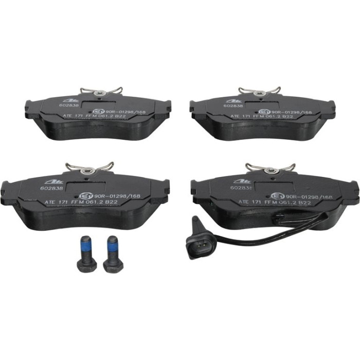 ATE Bremsbelagsatz VW Vorderachse T4 90-03 13.0460-2838.2 ATE Bremsbelagsatz VW Vorderachse T4 90-03 13.0460-2838.2